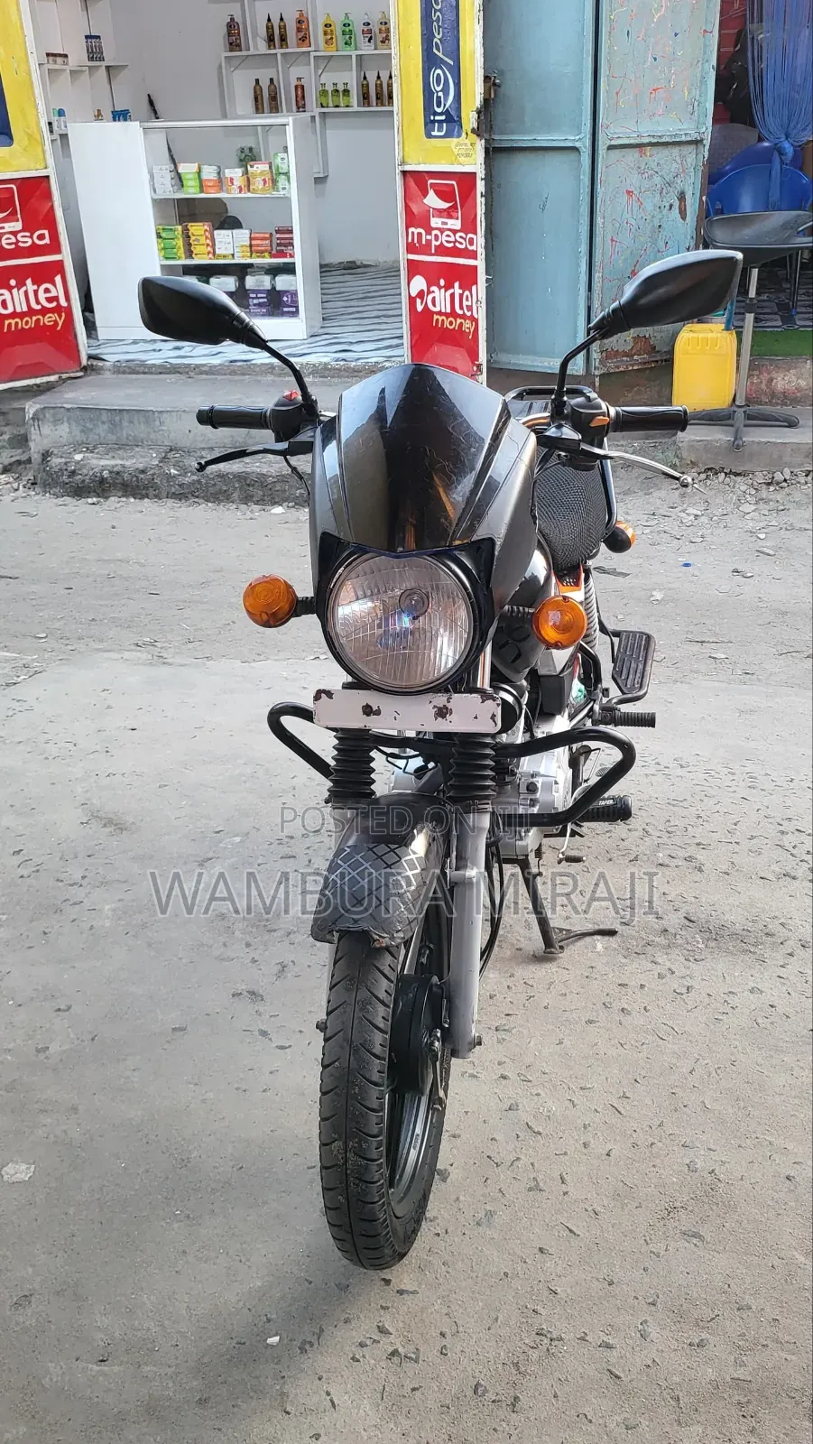 TVS HLX 125 2025 Black