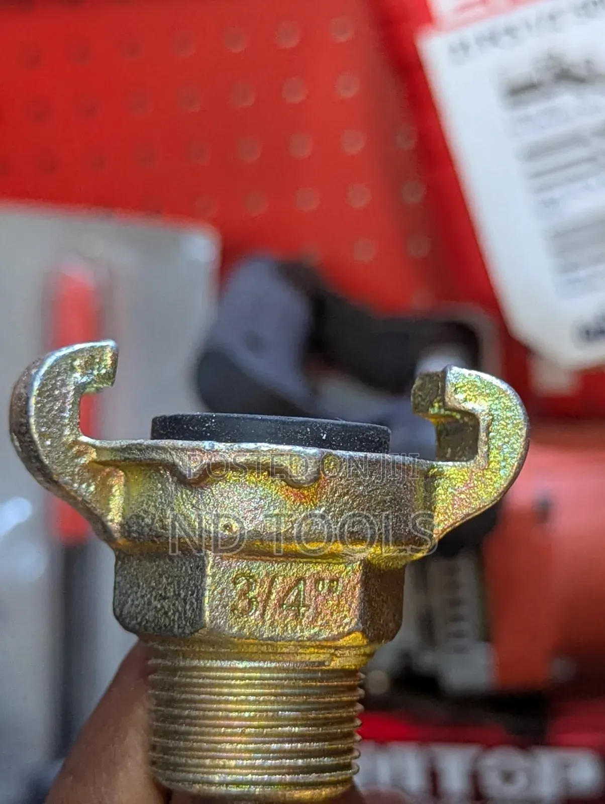 Metal Claw Coupling 3/4"
