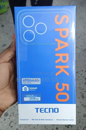 New Tecno Spark 50 128 GB Gray