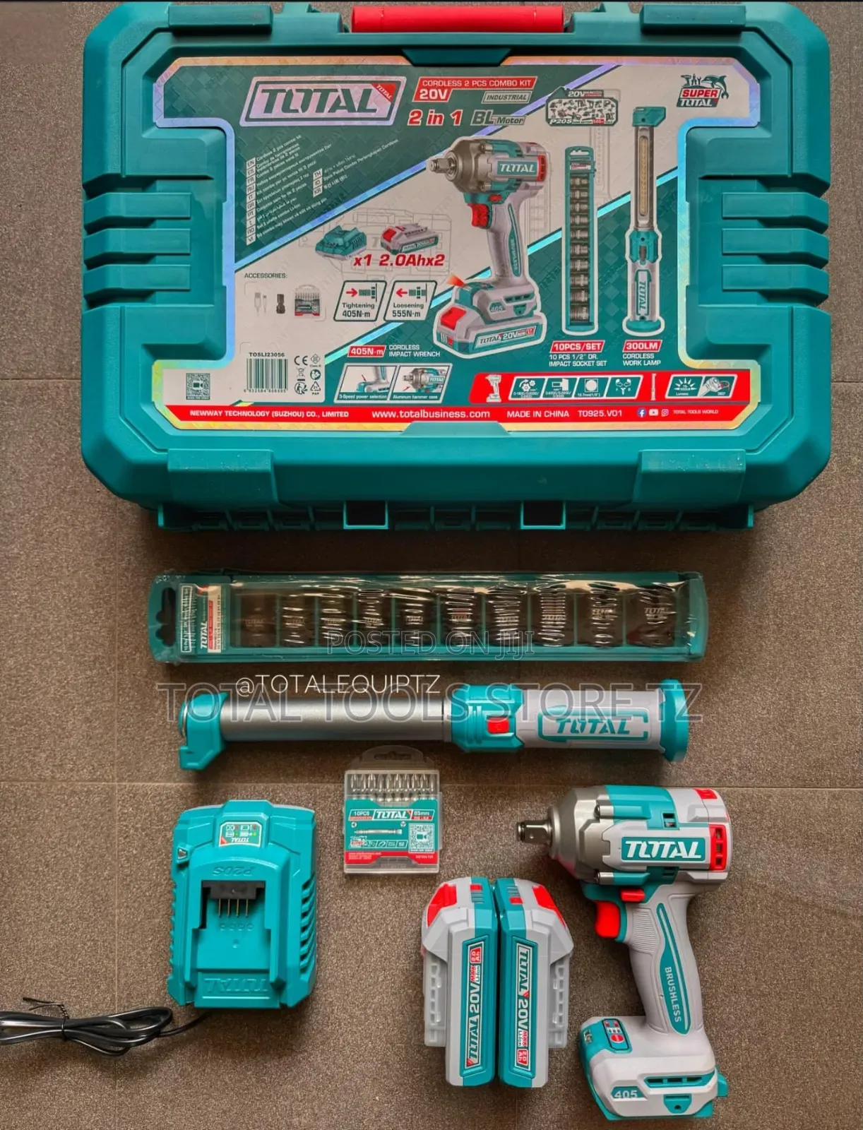 Total Cordless 2pcs Combo Set