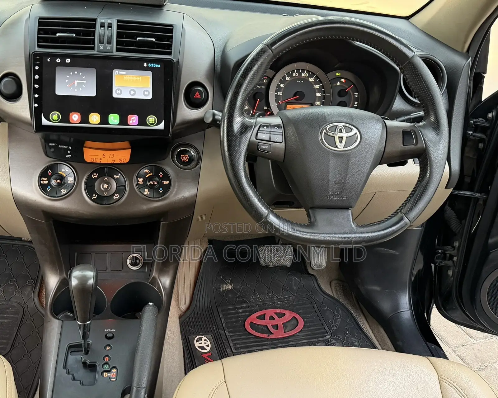 Toyota Vanguard 2010 Black