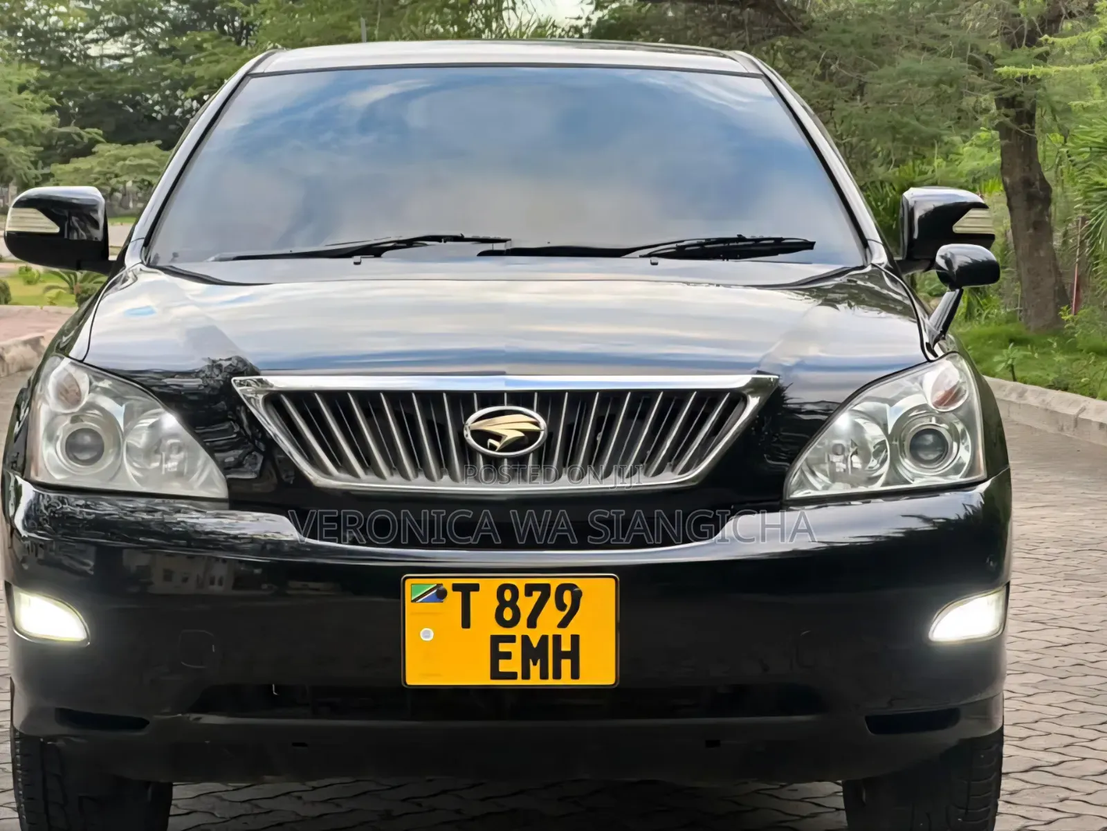 Toyota Harrier 2008 Black