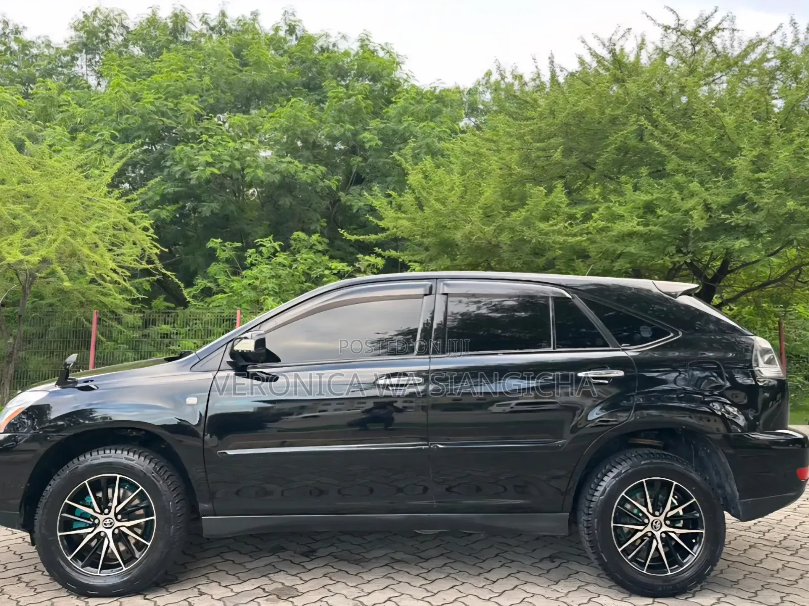 Toyota Harrier 2008 Black