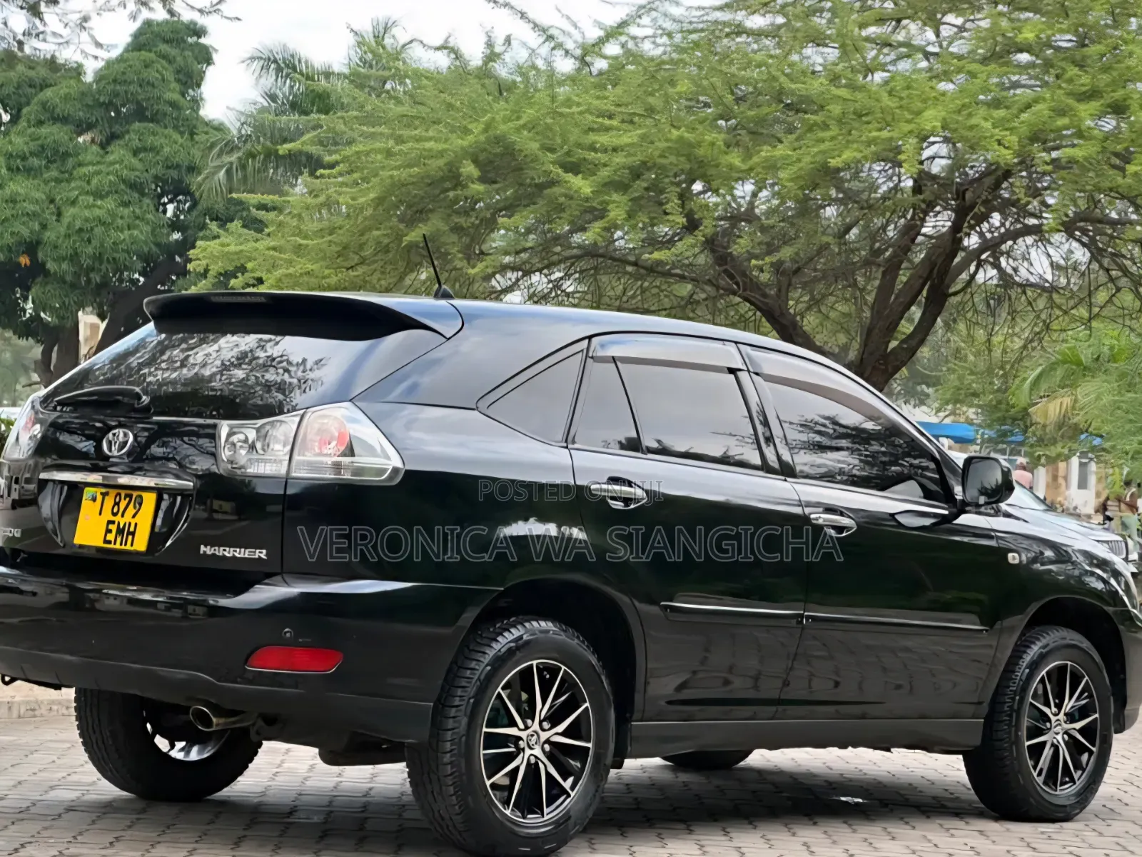 Toyota Harrier 2008 Black