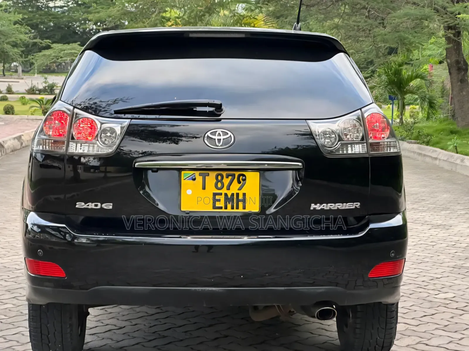 Toyota Harrier 2008 Black