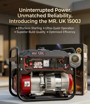 Mr. Uk 1500j Gasoline Generator – Umeme Wa Uhakika Wakati Wote!