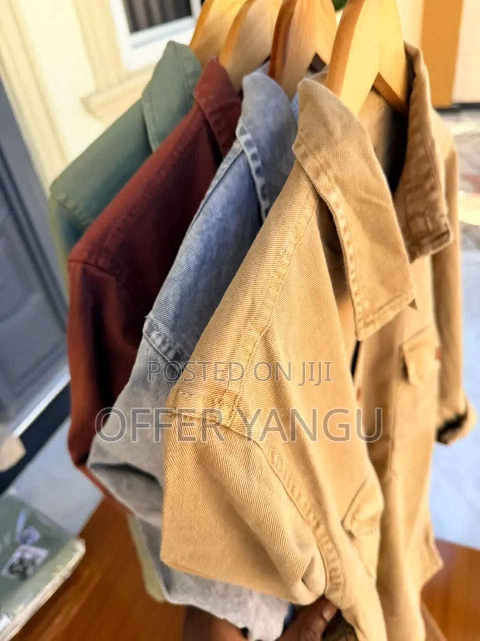 Cargo Jeans Shirt Long Sleeve