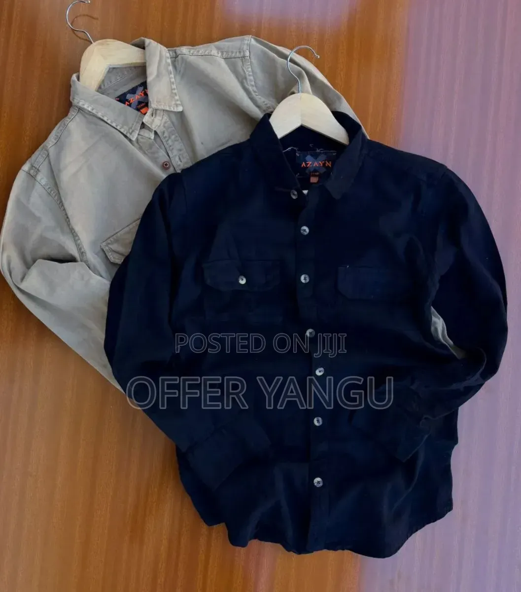 Cargo Jeans Shirt Long Sleeve