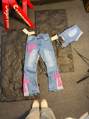 Balenciaga Wide Legs Jeans Collection Available