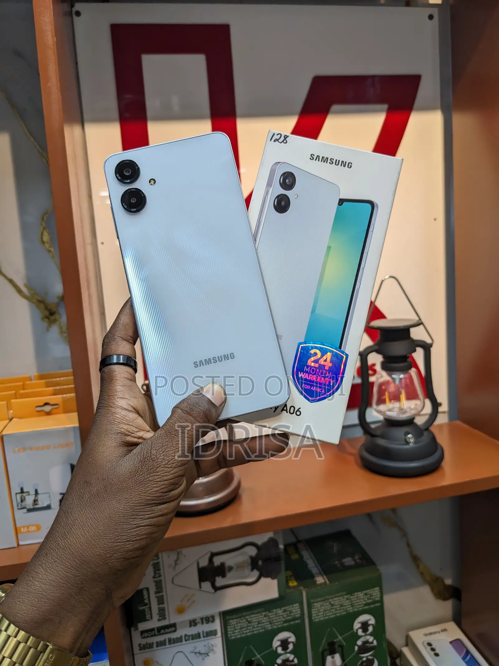 New Samsung Galaxy A06 128 GB White