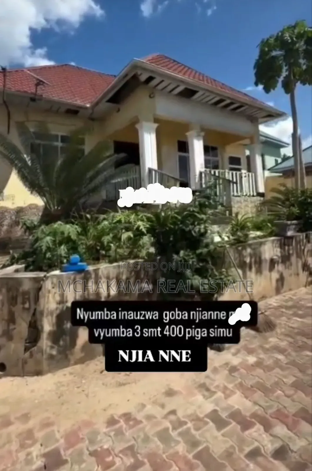 3bdrm House in Mchakama Real Estate, Goba for sale