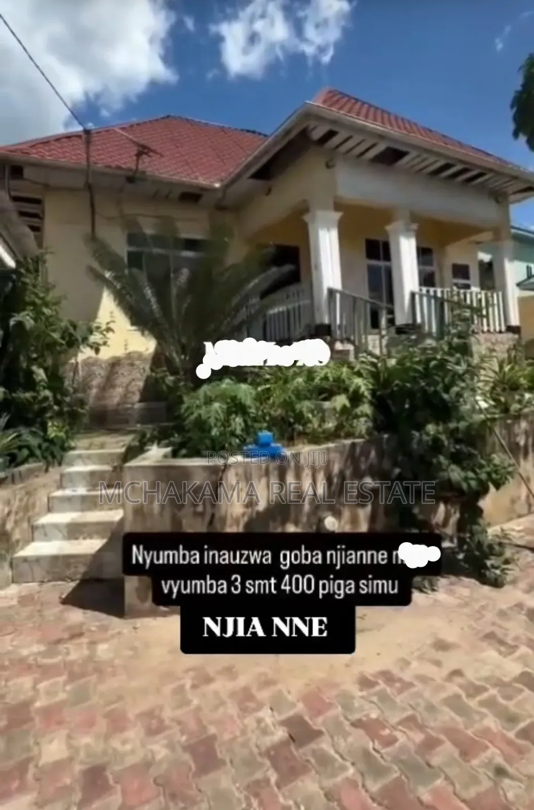 3bdrm House in Mchakama Real Estate, Goba for sale