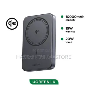 Ugreen 10000mah 20w Qi2 Magnetic Wireless Power Bank – Pb763