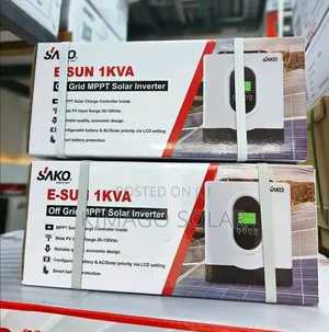 Inverter Mpya Ya Solar E Sun 1kva 850w 40a MPPT Betri 12v