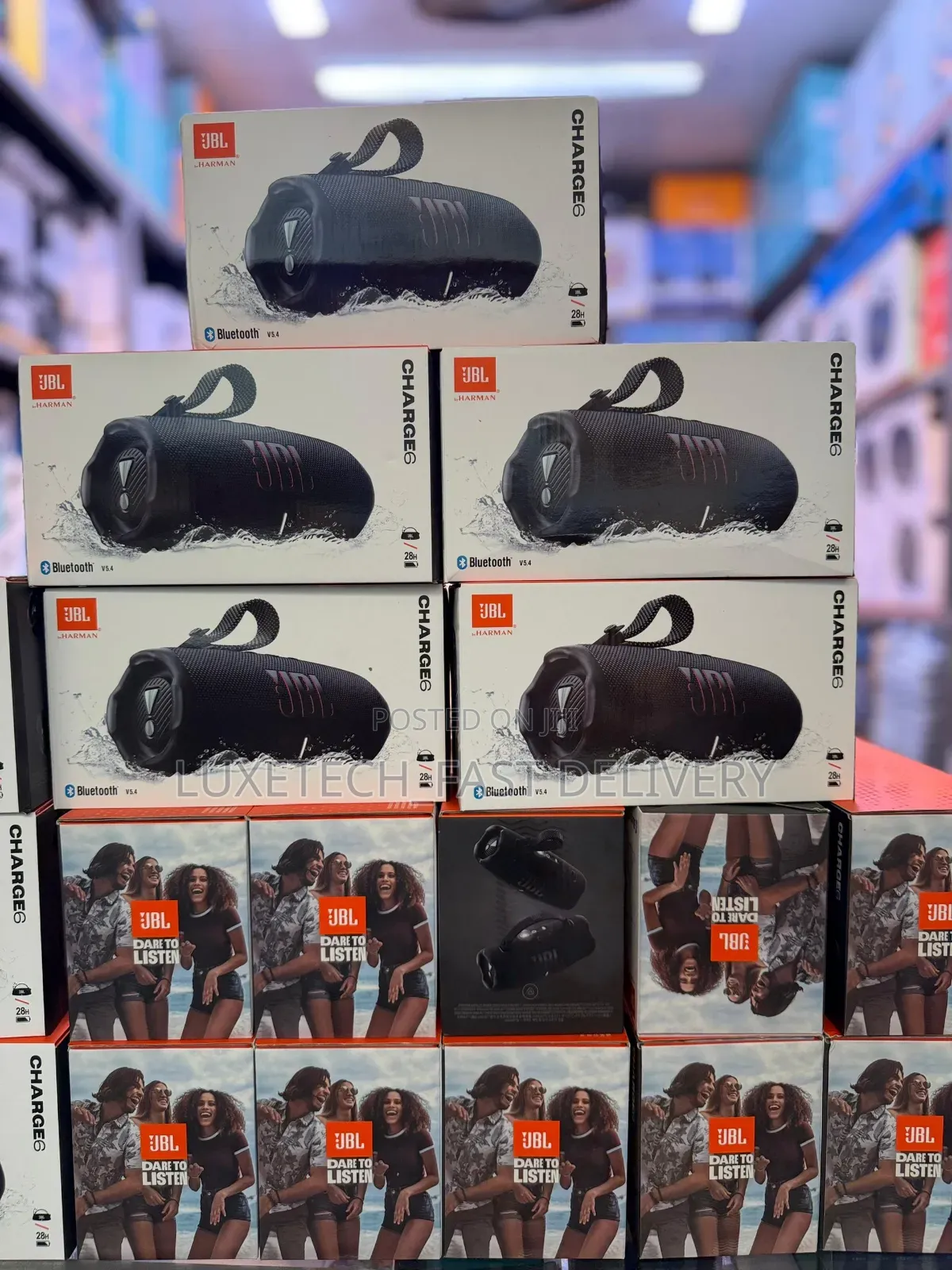 JBL Charge 6 Bluetooth Speakers (Replica)