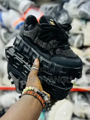 Versace Chainstones Sneakers