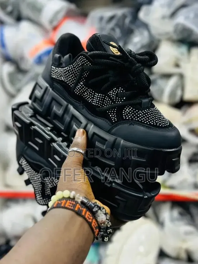 Versace Chainstones Sneakers