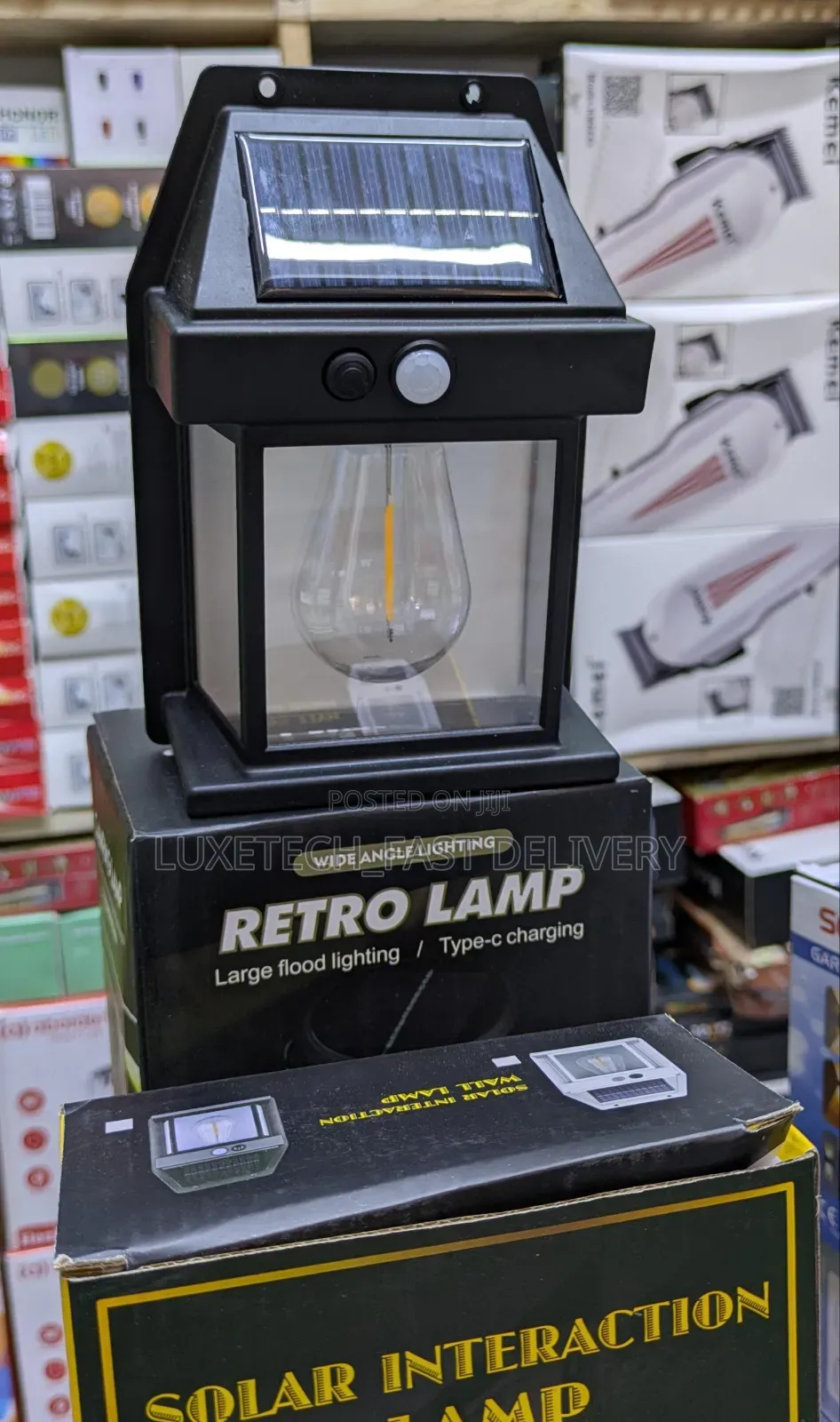 Solar Interaction Wall Lamp(Model 888) Weather-Resistant Outdoor Light