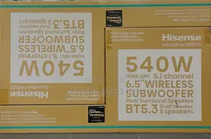 Hisense Hs5100 5.1 Channel 540w Soundbar System.