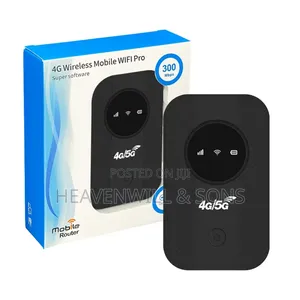 Universal Pocket Wifi Router–300mbps | 10 Users | Battery 10 Hours