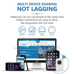 Universal Pocket Wifi Router–300mbps | 10 Users | Battery 10 Hours