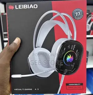 Leibao L001 Virtual 7.1 Gaming Headset With RGB Lighting