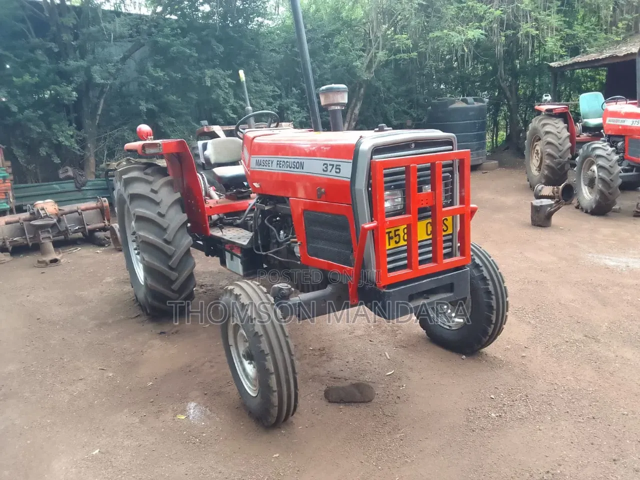 Massey 375 Pamoja Na Jembe