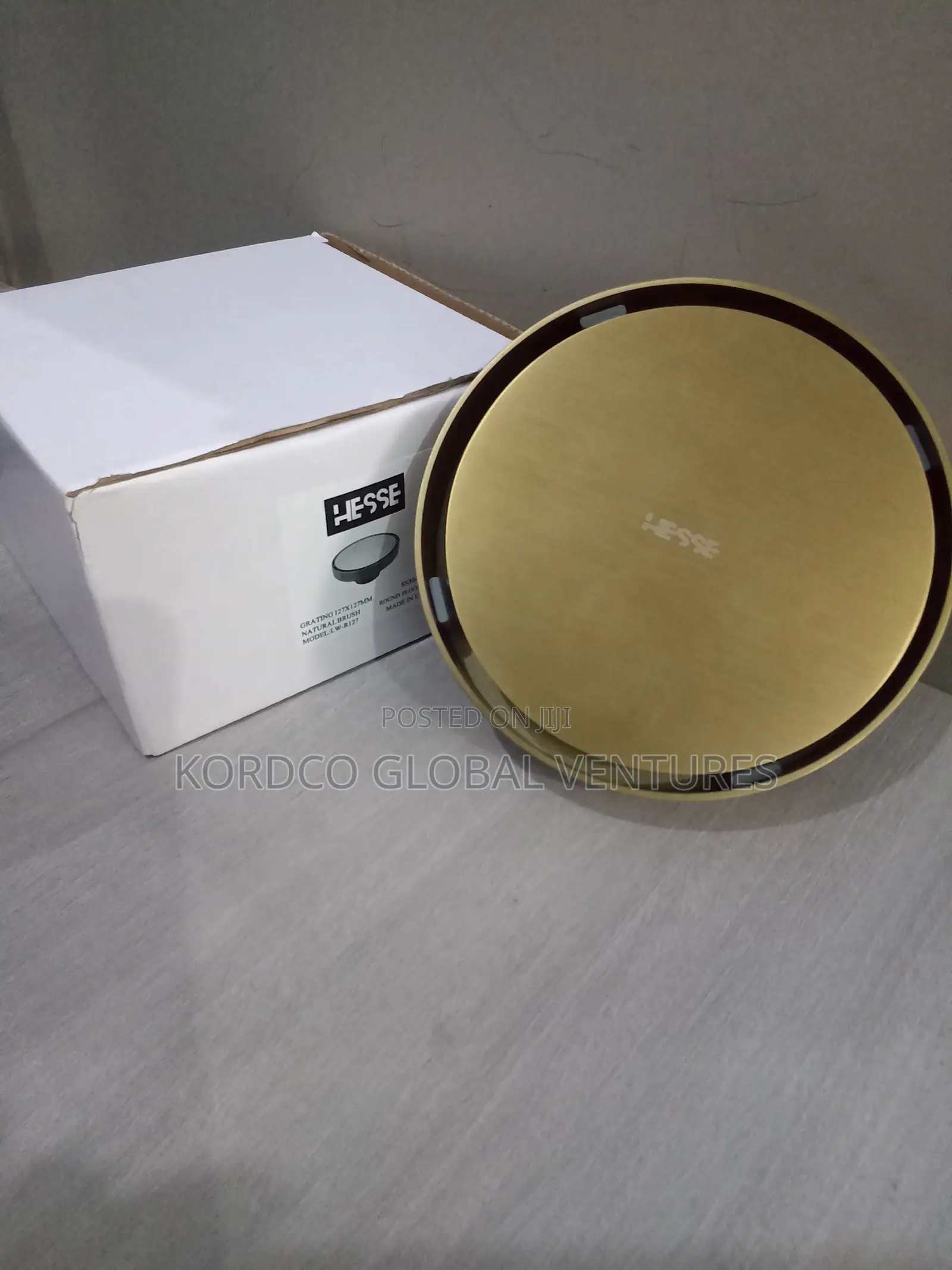 Strainer Round Gold