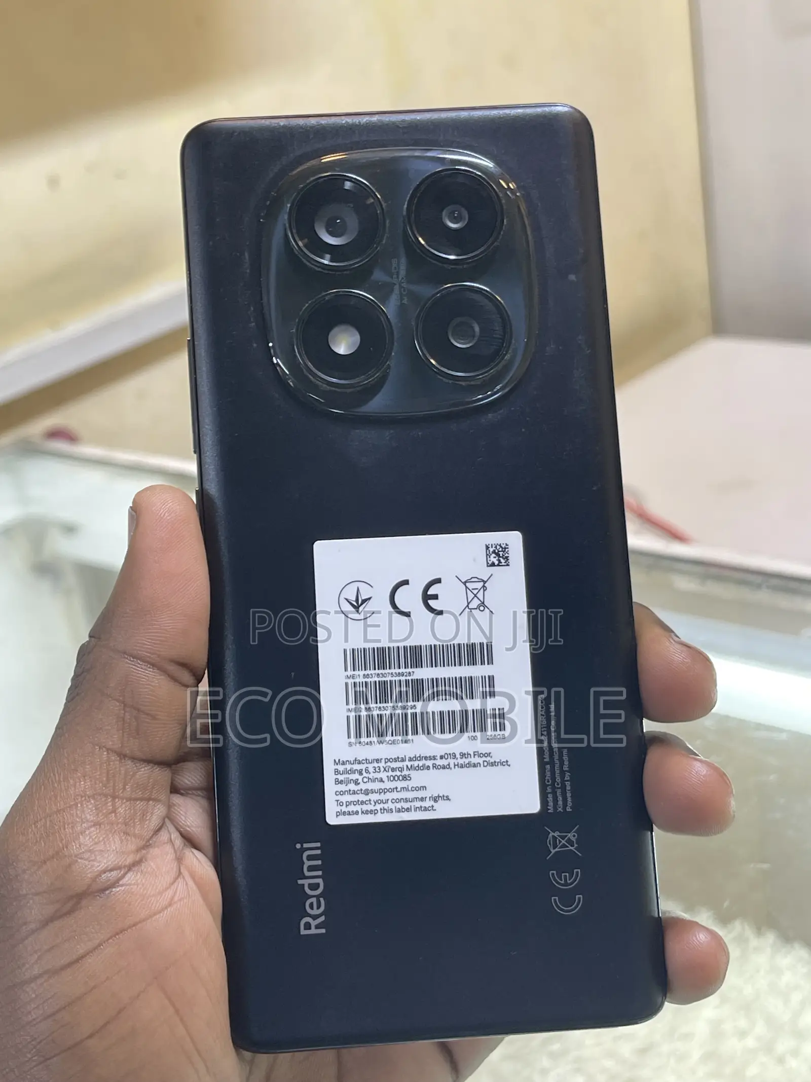 Xiaomi Redmi Note 14 Pro 256 GB Black