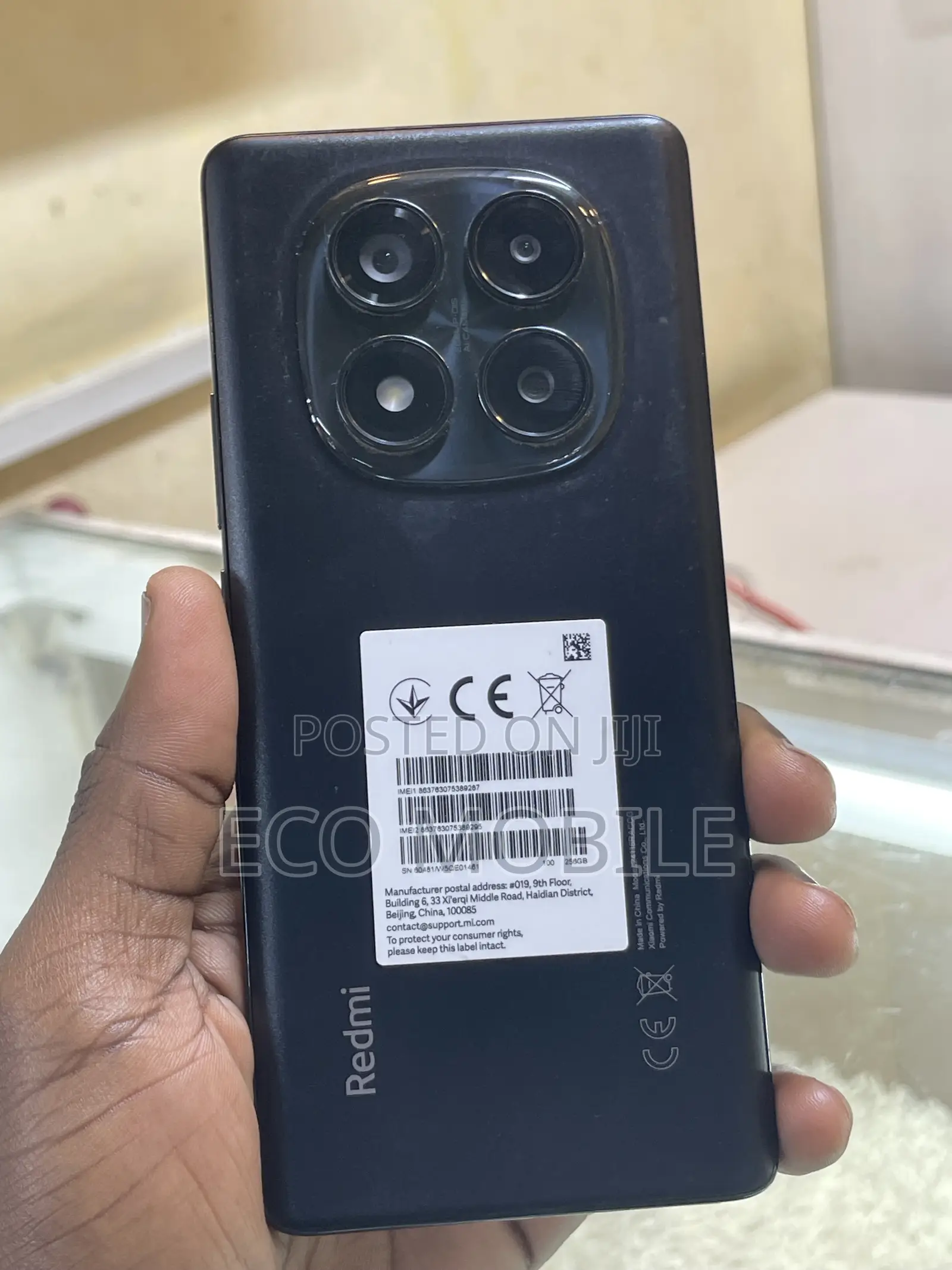 Xiaomi Redmi Note 14 Pro 256 GB Black