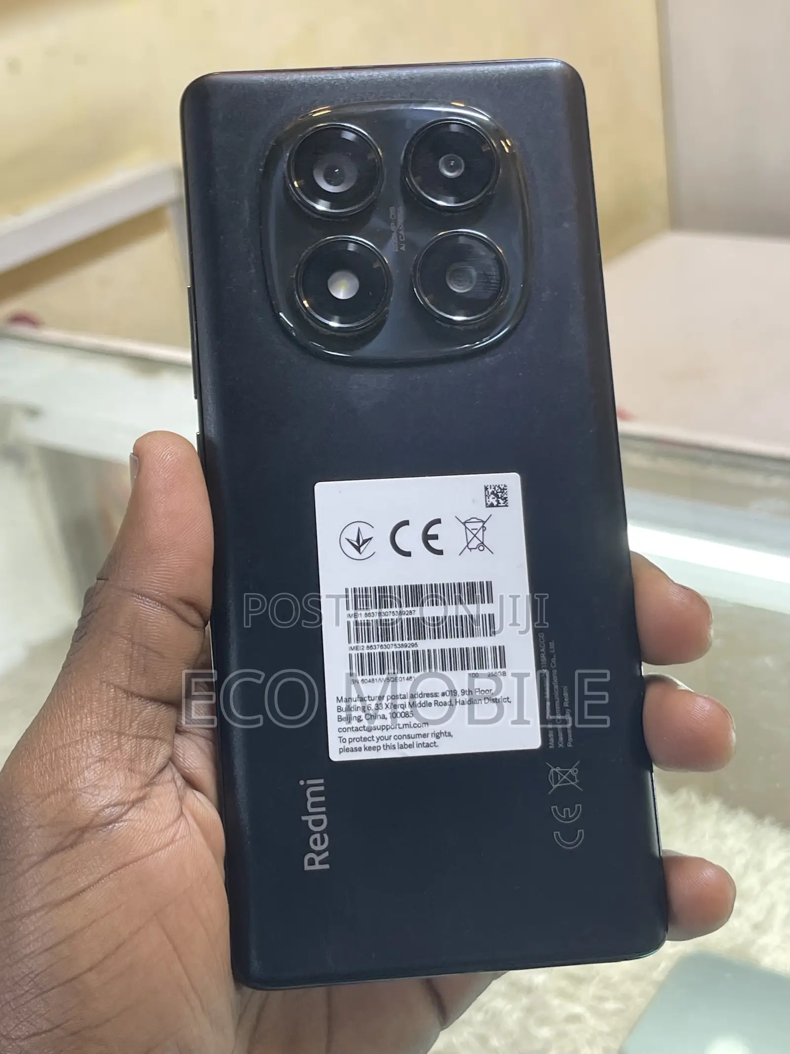 Xiaomi Redmi Note 14 Pro 256 GB Black