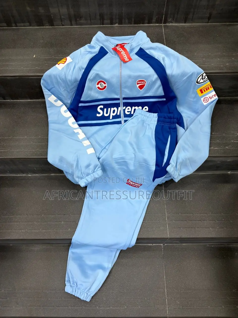 Supreme Ducati Track Jackets and Pants Sets Collection