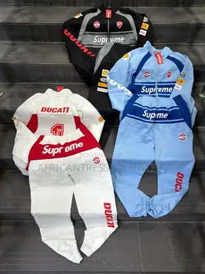 Supreme Ducati Track Jackets and Pants Sets Collection