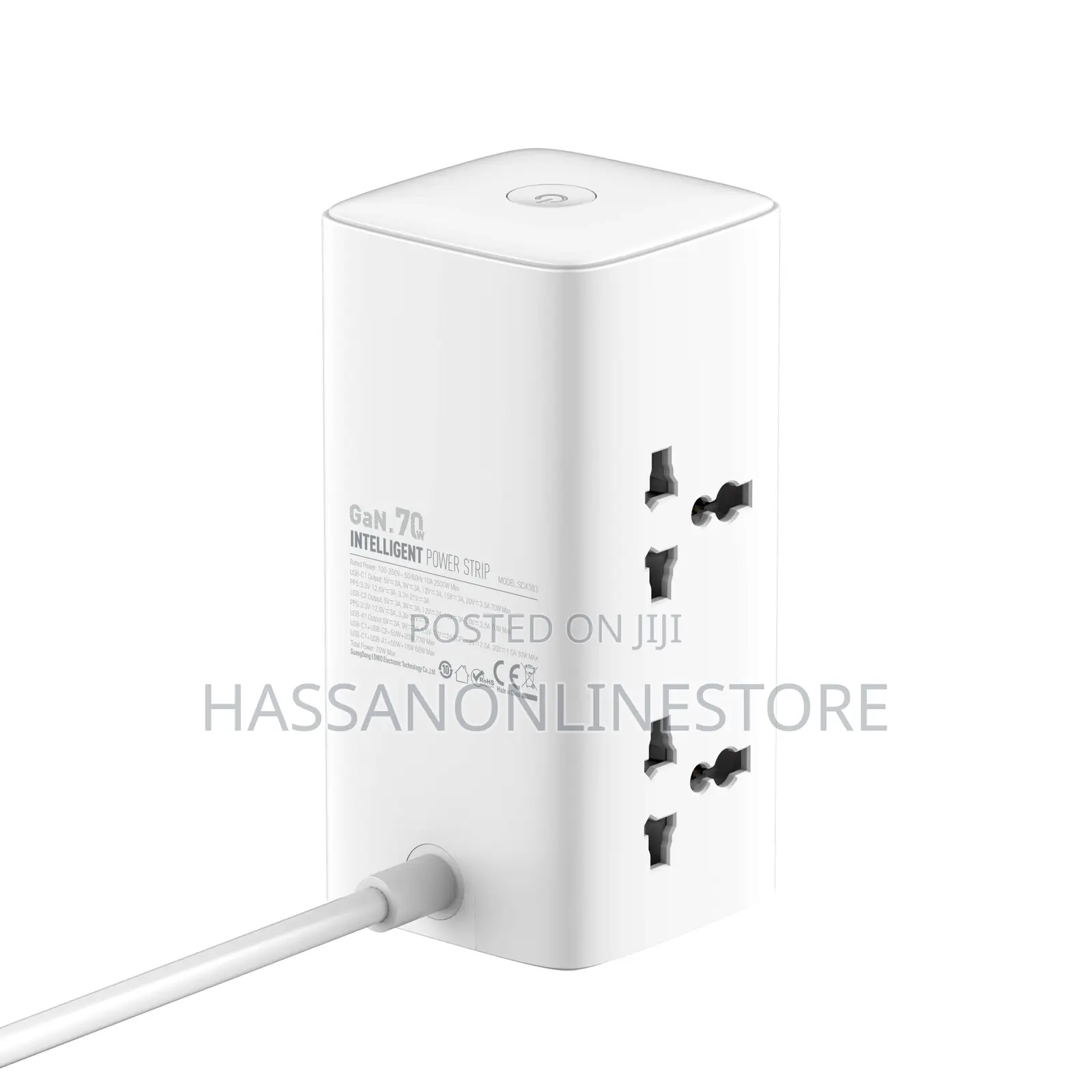 Ldnio Sc4383 70w Multifunctional Universal Desktop Power Adapter