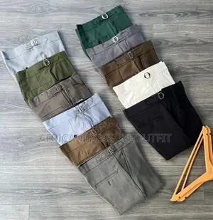 Adjustable Men Trousers Suruali Ya Kitamba Quality