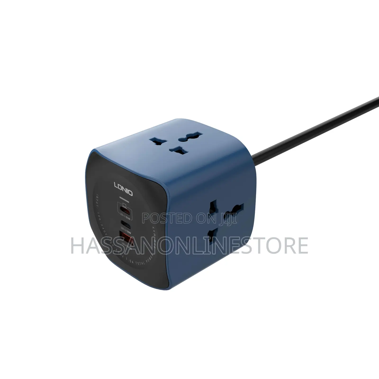Ldnio Sc3319 6 in 1 Power Socket Adapter Desktop Charger