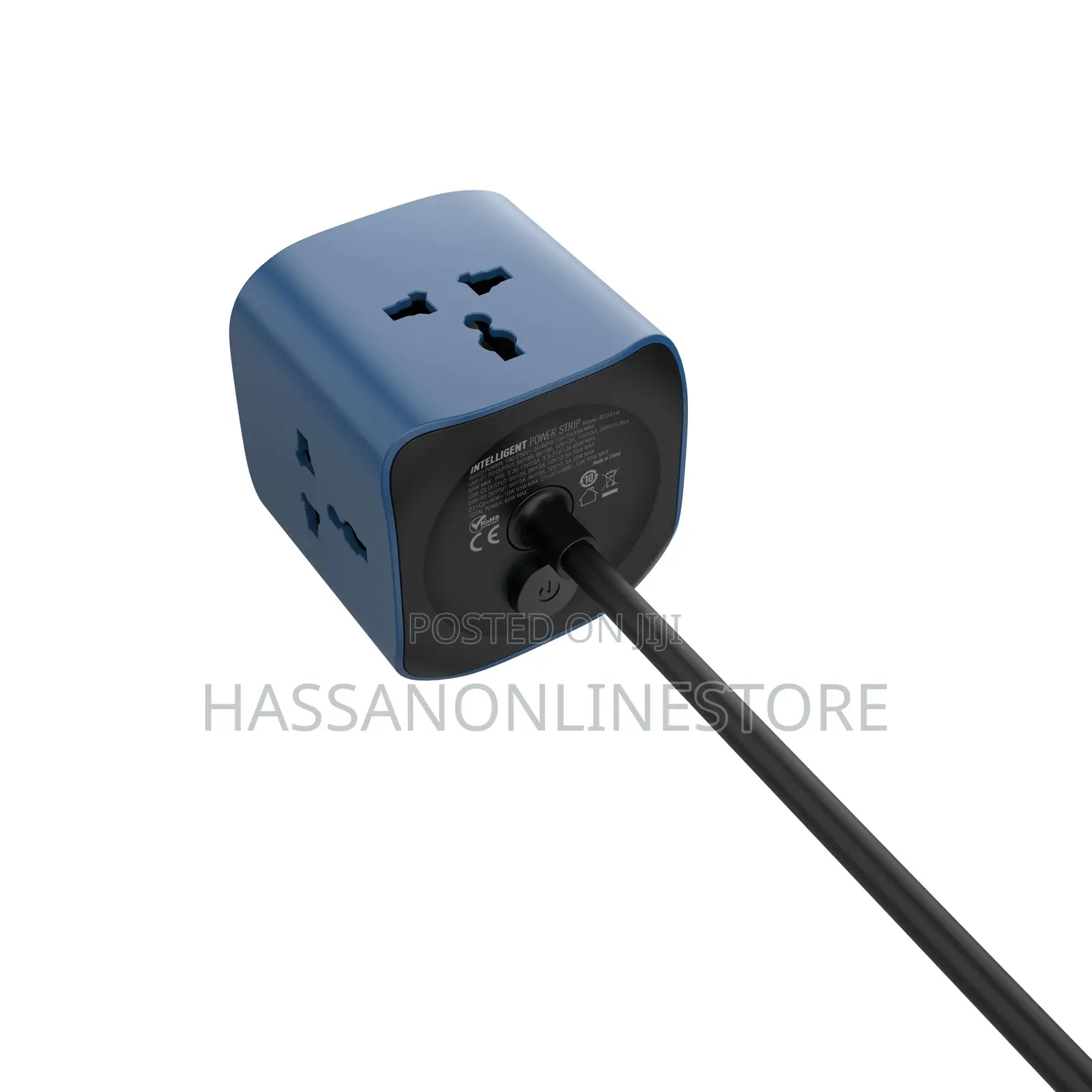 Ldnio Sc3319 6 in 1 Power Socket Adapter Desktop Charger