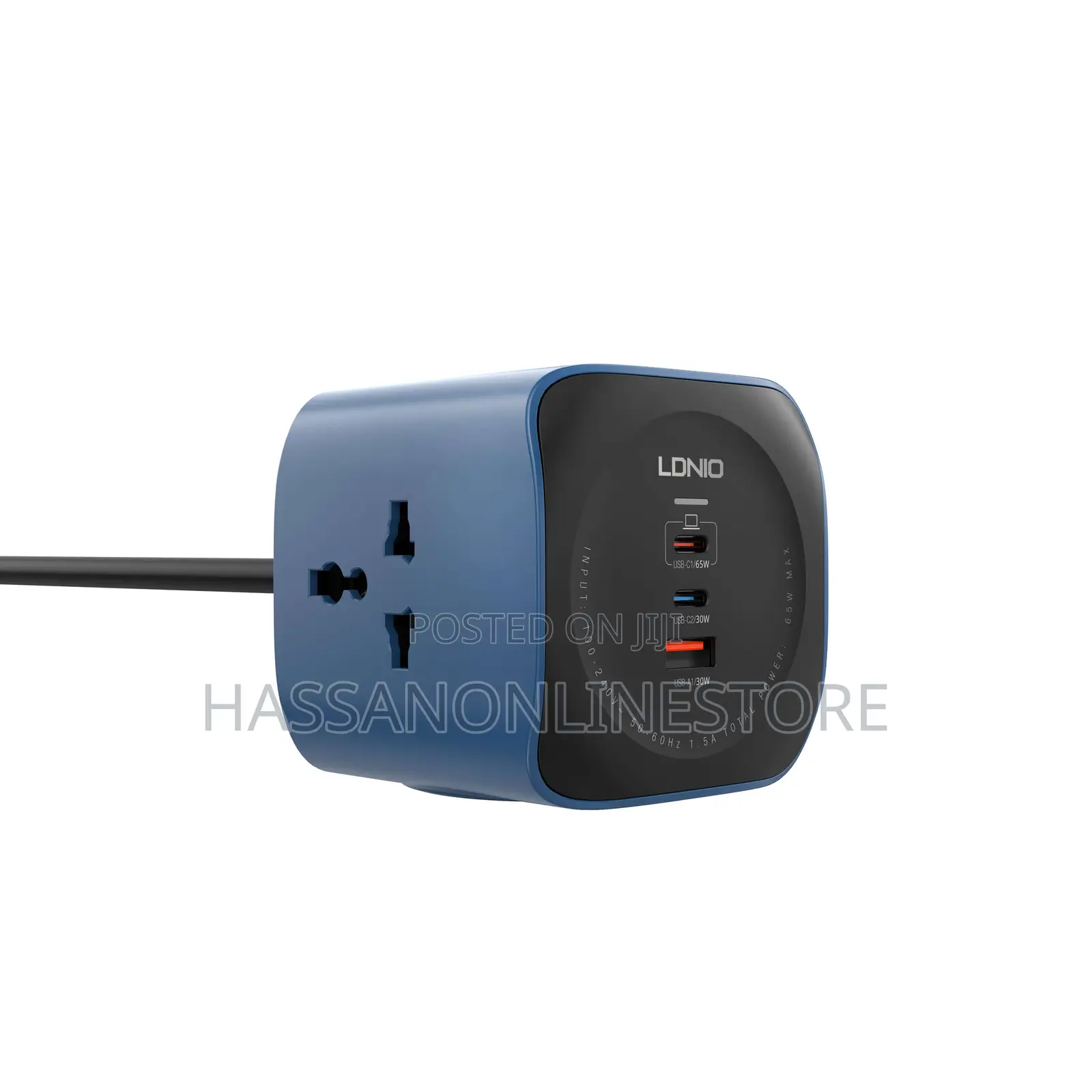 Ldnio Sc3319 6 in 1 Power Socket Adapter Desktop Charger
