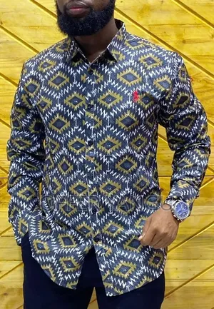 Africa Patterned Men Shirt