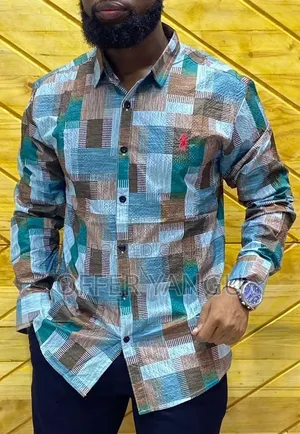 Africa Patterned Men Shirt