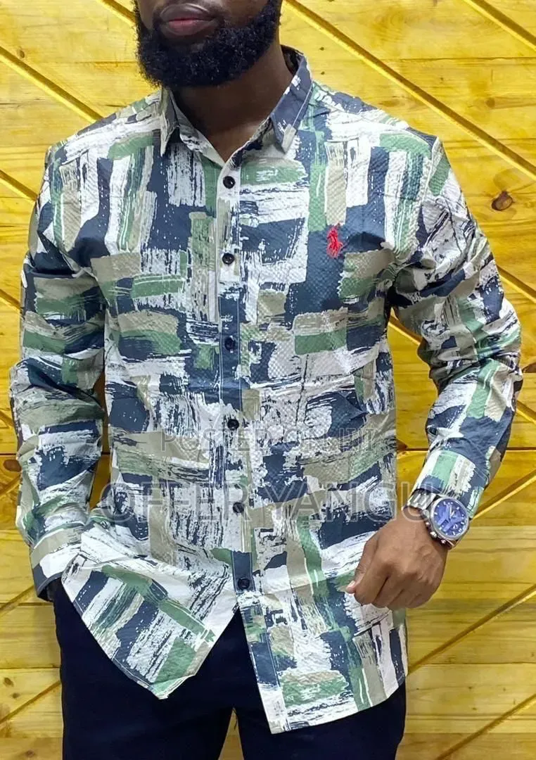 Africa Patterned Men Shirt