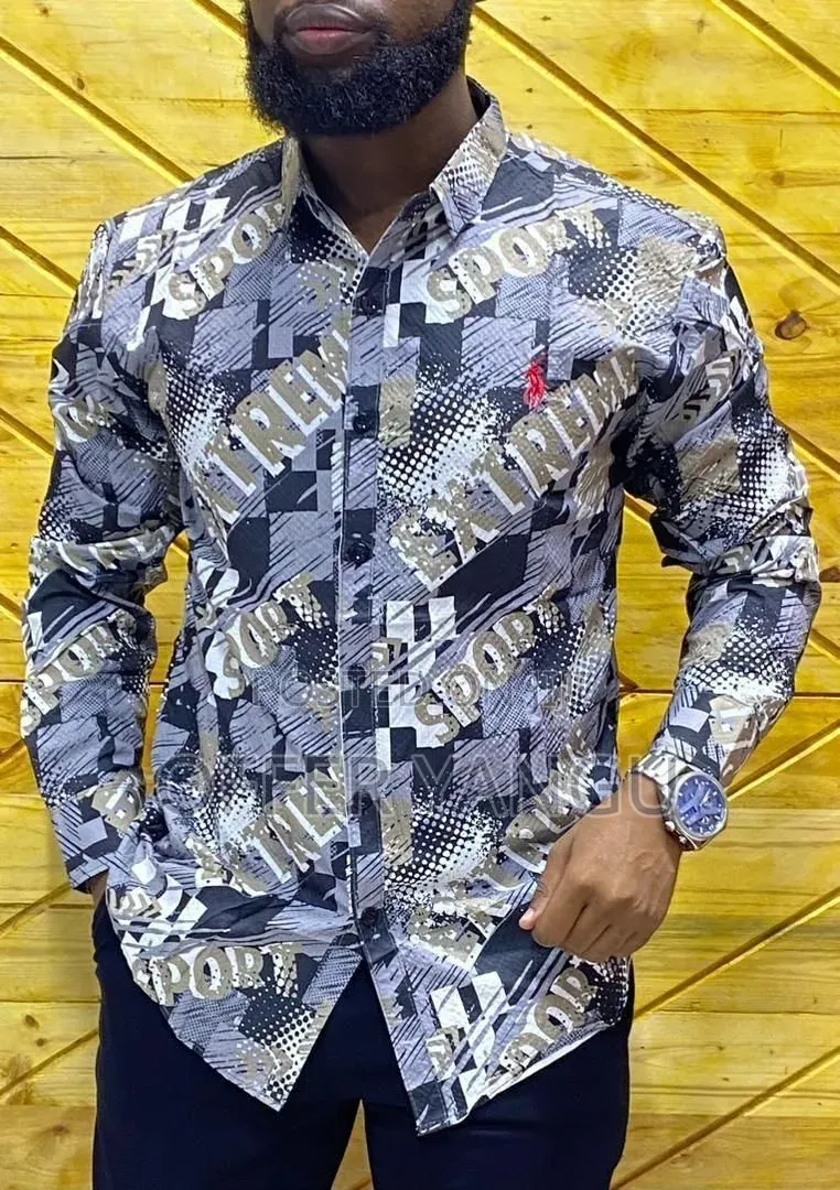 Africa Patterned Men Shirt