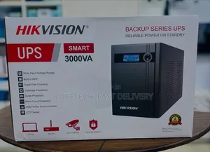 Hikvision 1800-watts Smart Backup Series Ups 3000va