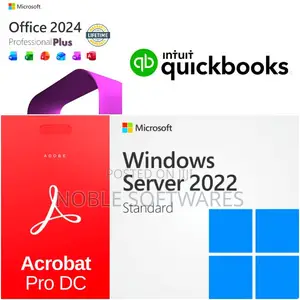 Windows Server 2022 Standard + Ms Office 2024 + Quickbooks 2024