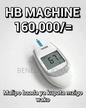 Hb Machine - Mashine Ya Kupima Wingi Wa Damu