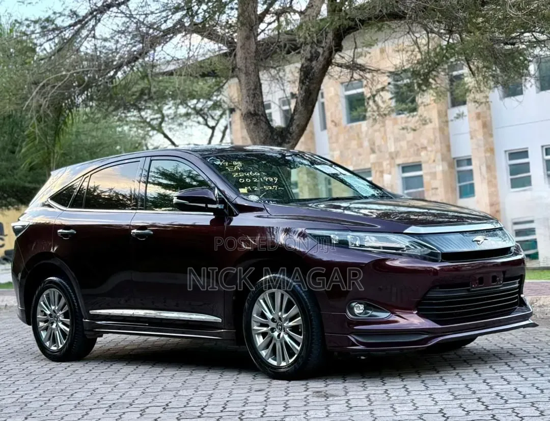 Toyota Harrier 2016 Maroon