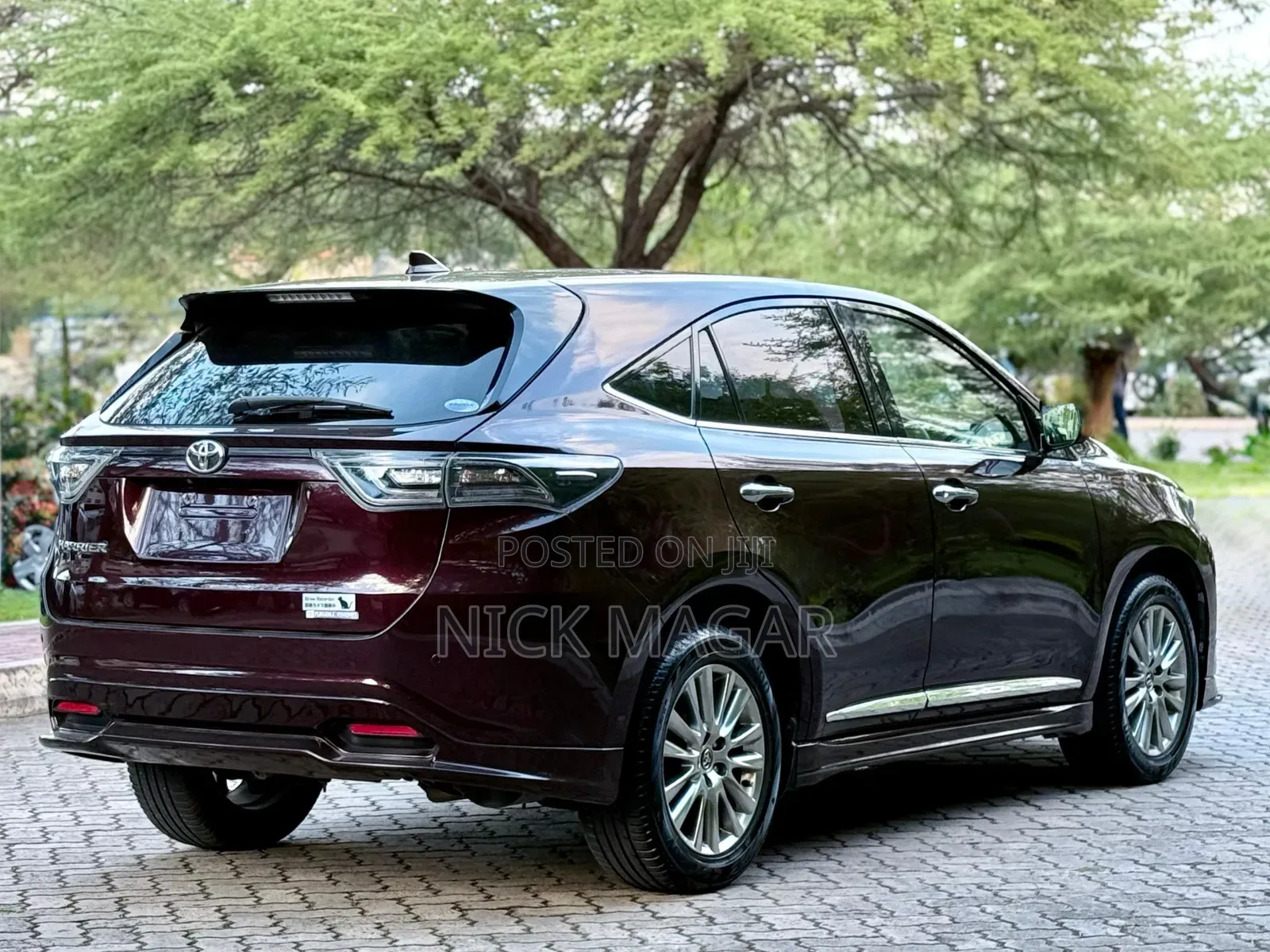 Toyota Harrier 2016 Maroon
