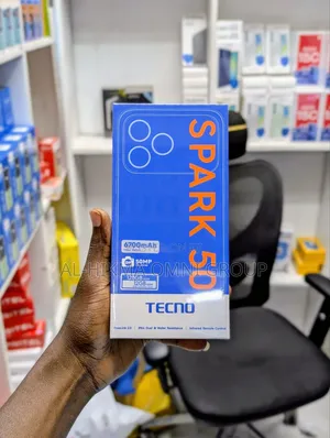New Tecno Spark 50 128 GB Black