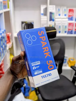 New Tecno Spark 50 128 GB Black