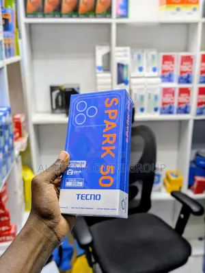 New Tecno Spark 50 128 GB Black